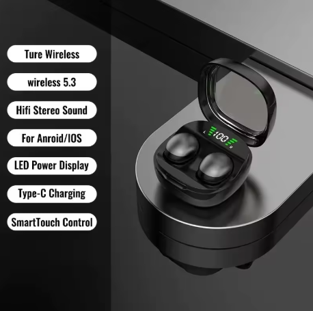 Mini 5.3 Wireless Bluetooth Earbuds – Sleep, Sports & Work